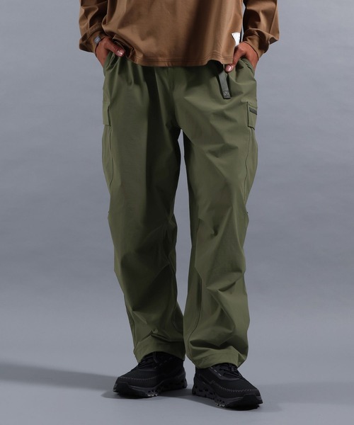 NUMERALS（ヌメラルズ）の「[NUMERALS]FREE MOVEMENT UTILITY CARGO PANTS（カーゴパンツ・メンズ・グリーン/ブラック/グレー・MEDIUM/LARGE）」の21枚目の写真