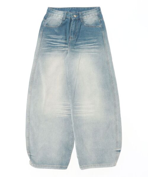 REBALANCE(リバランス)の「ワイドパンツ(デニムパンツ・レディース・A・SMALL/MEDIUM/LARGE)」の7枚目の写真