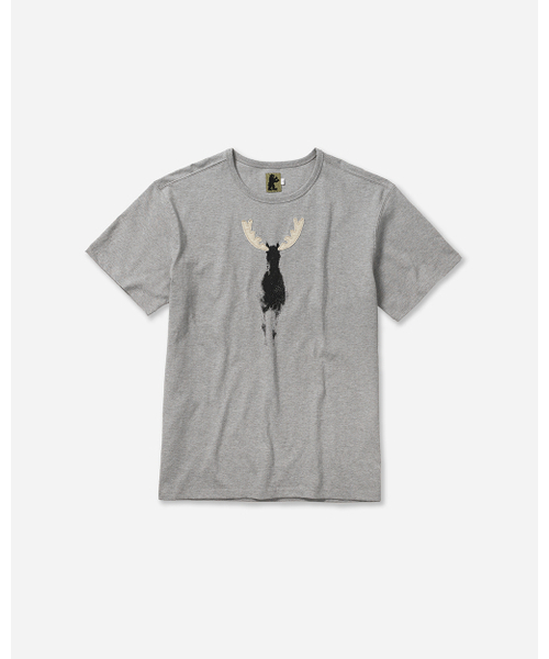 SILENTSYLLABLE(サイレント シラブル)の「Pony print T-shirts / Melange gray(Tシャツ/カットソー・メンズ・その他・0/1)」の1枚目の写真