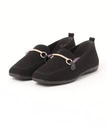ABC SELECT エービーシーセレクト WOOL KNIT LOAFER ウールニット ローファー W5091 BLACK
