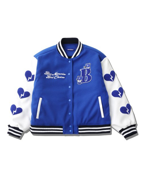 BadBlue(バッドブルー)の「BadBear Varsity Jacket(スタジャン・レディース・その他・1/2)」の1枚目の写真