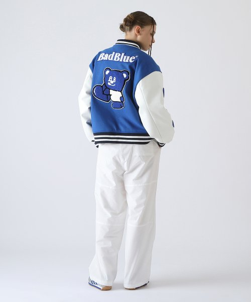 BadBlue(バッドブルー)の「BadBear Varsity Jacket(スタジャン・レディース・その他・1/2)」の7枚目の写真