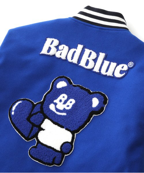 BadBlue(バッドブルー)の「BadBear Varsity Jacket(スタジャン・レディース・その他・1/2)」の8枚目の写真