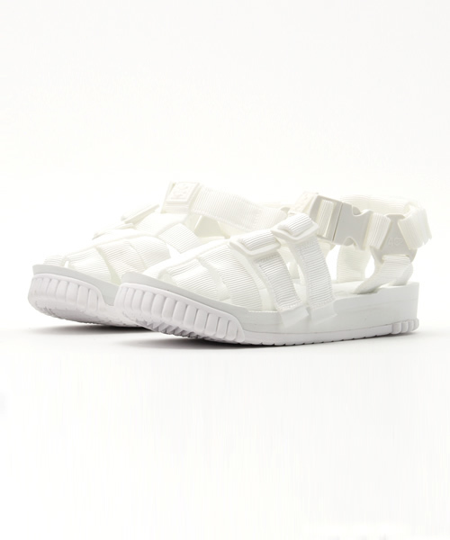 SHAKA（シャカ）の「SHAKA×ビーミング by ビームス / 40th別注 NEW HIKER（サンダル・レディース・ホワイト/ブラック・6/5）」の19枚目の写真