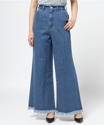 MOUSSY | WIDE DENIM PT(デニムパンツ)