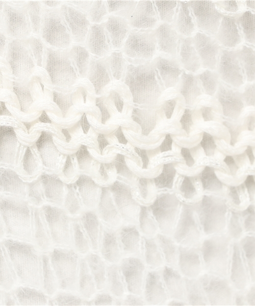 Banner Barrett(バナーバレット)の「モヘアボーダーワンピース(ワンピース・レディース・ブラック/オフホワイト・38)」の9枚目の写真