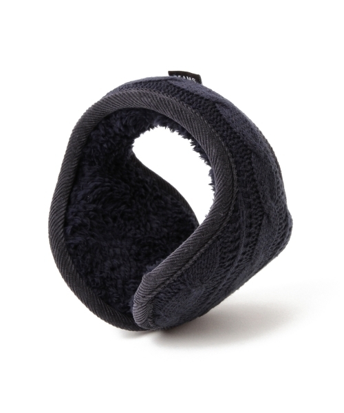 BEAMS（ビームス）の「BEAMS / ケーブル イヤーマフラー 16FW（イヤーマフ・メンズ・ネイビー/ブラック/グレー・ONE SIZE）」の6枚目の写真