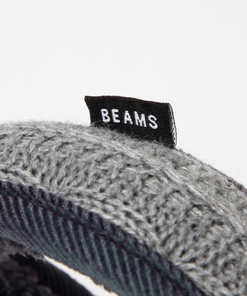 BEAMS（ビームス）の「BEAMS / ケーブル イヤーマフラー 16FW（イヤーマフ・メンズ・ネイビー/ブラック/グレー・ONE SIZE）」の12枚目の写真