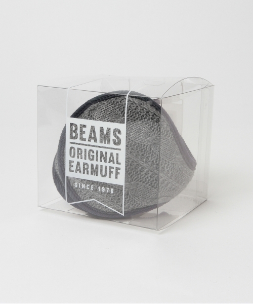 BEAMS（ビームス）の「BEAMS / ケーブル イヤーマフラー 16FW（イヤーマフ・メンズ・ネイビー/ブラック/グレー・ONE SIZE）」の11枚目の写真