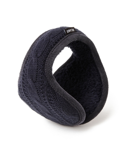 BEAMS（ビームス）の「BEAMS / ケーブル イヤーマフラー 16FW（イヤーマフ・メンズ・ネイビー/ブラック/グレー・ONE SIZE）」の16枚目の写真