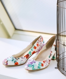 GLOBAL WORK | チャンキーヒールパンプス/741117(パンプス)