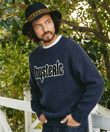 HYSTERIC GLAMOUR | HYSTERIC LOGOワッペン プルオーバー(ニット/セーター)