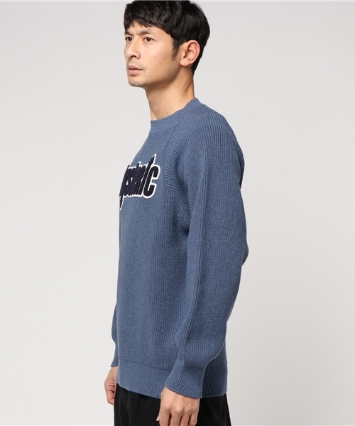 HYSTERIC GLAMOUR（ヒステリックグラマー）の「HYSTERIC LOGOワッペン プルオーバー（ニット/セーター・メンズ・トップグレー/ブラック/ブルー・LARGE/SMALL/MEDIUM）」の10枚目の写真