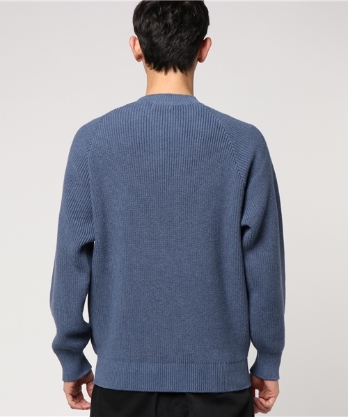 HYSTERIC GLAMOUR（ヒステリックグラマー）の「HYSTERIC LOGOワッペン プルオーバー（ニット/セーター・メンズ・トップグレー/ブラック/ブルー・LARGE/SMALL/MEDIUM）」の11枚目の写真