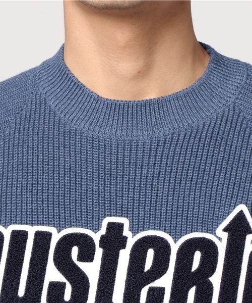 HYSTERIC GLAMOUR（ヒステリックグラマー）の「HYSTERIC LOGOワッペン プルオーバー（ニット/セーター・メンズ・トップグレー/ブラック/ブルー・LARGE/SMALL/MEDIUM）」の12枚目の写真