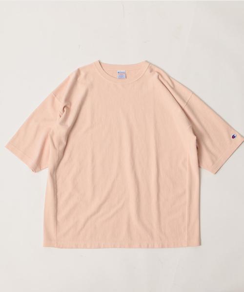 Champion（チャンピオン）の「＜Champion × monkey time＞ REVERSE WEAVE TEE/Tシャツ ◆（Tシャツ/カットソー・メンズ・ホワイト/ブラック/ネイビー/ターコイズブルー/シャーベット/レッド/イエロー/ライトピンク・LARGE/MEDIUM/X-LARGE/SMALL）」の9枚目の写真