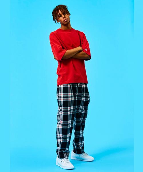 Champion（チャンピオン）の「＜Champion × monkey time＞ REVERSE WEAVE TEE/Tシャツ ◆（Tシャツ/カットソー・メンズ・ホワイト/ブラック/ネイビー/ターコイズブルー/シャーベット/レッド/イエロー/ライトピンク・LARGE/MEDIUM/X-LARGE/SMALL）」の18枚目の写真