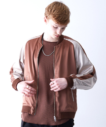 STUDIOUS | 【STUDIOUS】トリアセテートサテンスカジャン(ブルゾン)