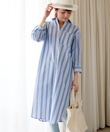 N.(N. Natural Beauty Basic) | ◆タイプライターシャツワンピース(シャツワンピース)