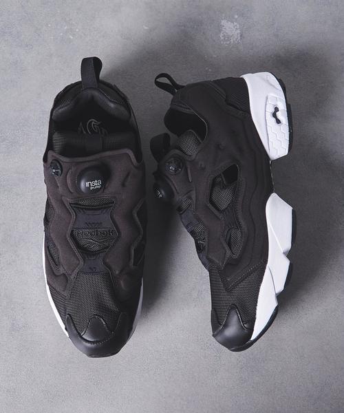 Reebok(リーボック)の「<Reebok(リーボック)> INSTAPUMP FURY OG(スニーカー・メンズ・ブラック/グレー/ネイビー・25.5cm/26cm/25cm/26.5cm/27cm/28cm/27.5cm/28.5cm)」の2枚目の写真