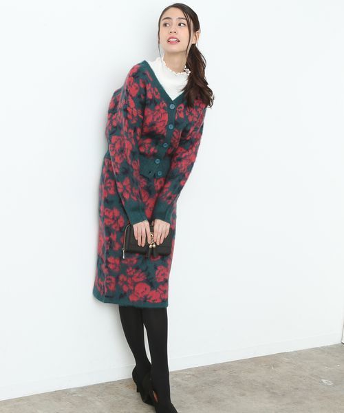 VIS（ビス）の「【静電気防止】リブハイネックプルオーバー（ニット/セーター・レディース・ホワイト/オフホワイト/ブラック/ライトグレー/サックスブルー/ピンク系その他・FREE）」の21枚目の写真