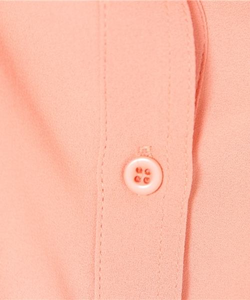 SLY LANG（スライラング）の「シフォンポンチョSH（シャツ/ブラウス・レディース・ベージュ/ホワイト/オレンジ系その他・FREE）」の9枚目の写真