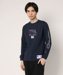 【Champion/チャンピオン】メンズ アクションスタイル ロングスリーブTシャツ