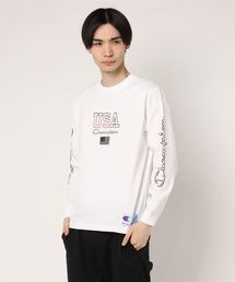 【Champion/チャンピオン】メンズ アクションスタイル ロングスリーブTシャツ