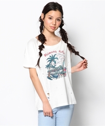 Kastane | ハワイプリントTEE(Tシャツ/カットソー)