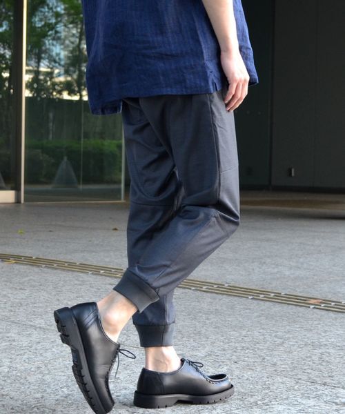 SHIPS（シップス）の「SU: T/R スリムジョガー 9分丈パンツ■（その他パンツ・メンズ・ブラック/ネイビー/グレー・LARGE/MEDIUM/SMALL/X-LARGE）」の7枚目の写真