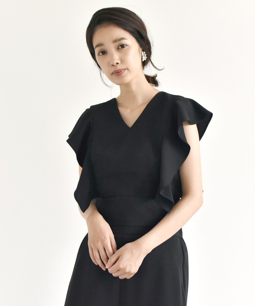 kaene（カエン）の「バックリボンセットアップ（つなぎ/オールインワン・レディース・ブラック/グレー/ダークオレンジ/グリーン/ネイビー・38/36）」の17枚目の写真