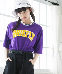 WEGO | WEGO/カラーリブサガラロゴTシャツ(Tシャツ/カットソー)