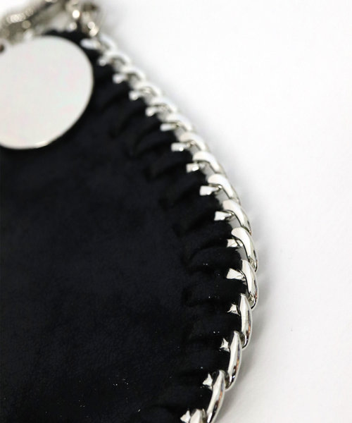 florist（フローリスト）の「【3way】チェーントリミングポーチバッグ（ショルダーバッグ・レディース・ホワイト/ブラック/シルバー・FREE）」の9枚目の写真