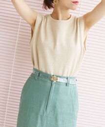 SLOBE citron.ラメ裏毛プルオーバー◆