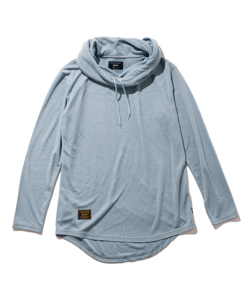 glamb(グラム)の「【glamb】ジャガードレープフーディ/Jagger drape hoodie(パーカー・メンズ・ブラック/ブルー/グレー/ホワイト・1/2/3)」の6枚目の写真