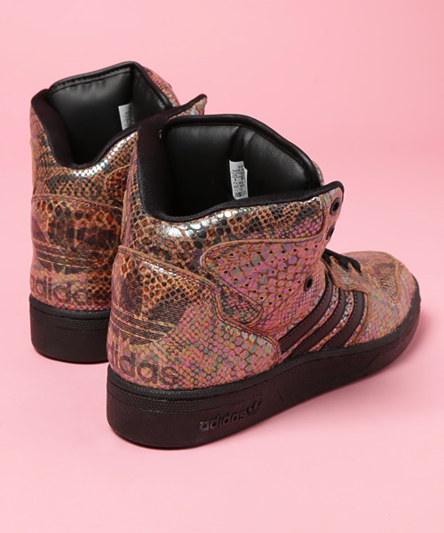 アディダス オリジナルス ジェレミースコット インスティンクト ハイカット赤 アディダス オリジナルス ジェレミースコット インスティンクト