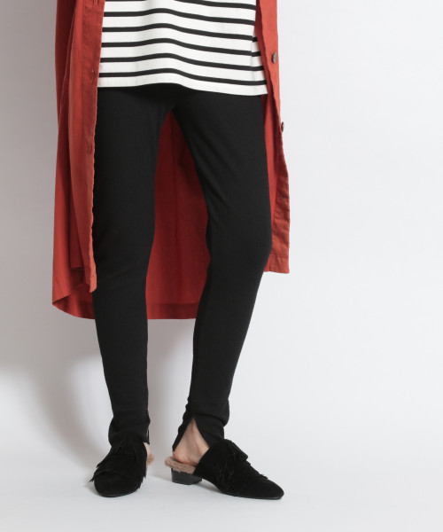 niko and...(ニコアンド)の「細リブペチパンツ(その他パンツ・レディース・ネイビー/アイボリー/ブラック/チャコール・MEDIUM/SMALL/LARGE)」の17枚目の写真