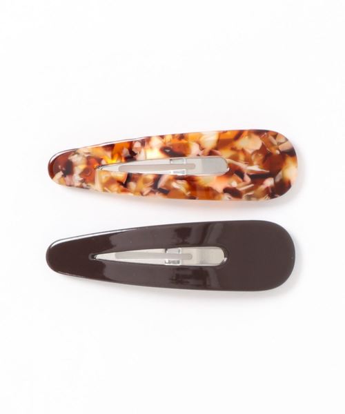 LOWRYS FARM（ローリーズファーム）の「ＳＥＴパッチンヘアピン　815307（ヘアピン・レディース・ベージュ/グリーン/ブラウン/オフホワイト/ブルー/ブラウン系その他/ブラック系その他/その他/アイボリー/ブラウン系その他2/キャメル/ベージュ系その他/その他4/その他1/イエロー系その他/ブラウン系その他5/オレンジ/グレー/モカ・FREE）」の17枚目の写真