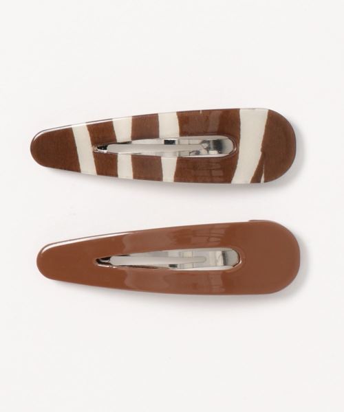 LOWRYS FARM（ローリーズファーム）の「ＳＥＴパッチンヘアピン　815307（ヘアピン・レディース・ベージュ/グリーン/ブラウン/オフホワイト/ブルー/ブラウン系その他/ブラック系その他/その他/アイボリー/ブラウン系その他2/キャメル/ベージュ系その他/その他4/その他1/イエロー系その他/ブラウン系その他5/オレンジ/グレー/モカ・FREE）」の9枚目の写真