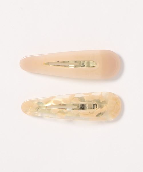 LOWRYS FARM（ローリーズファーム）の「ＳＥＴパッチンヘアピン　815307（ヘアピン・レディース・ベージュ/グリーン/ブラウン/オフホワイト/ブルー/ブラウン系その他/ブラック系その他/その他/アイボリー/ブラウン系その他2/キャメル/ベージュ系その他/その他4/その他1/イエロー系その他/ブラウン系その他5/オレンジ/グレー/モカ・FREE）」の6枚目の写真