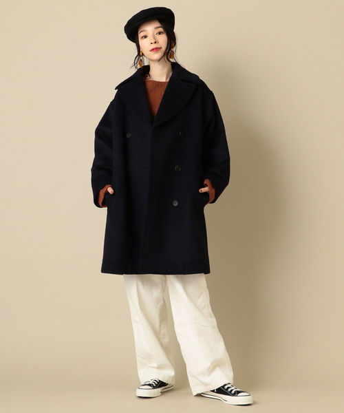 SHIPS(シップス)の「PrimaryNavyLabel:Pコート(ピーコート・レディース・ネイビー・38/36)」の10枚目の写真