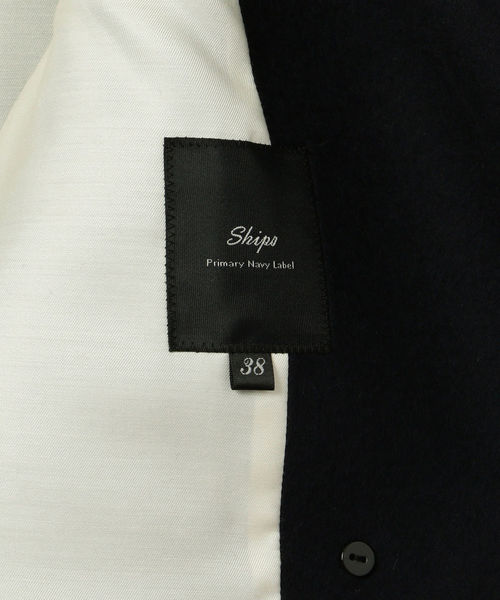 SHIPS(シップス)の「PrimaryNavyLabel:Pコート(ピーコート・レディース・ネイビー・38/36)」の3枚目の写真