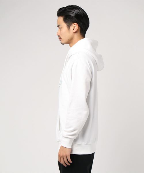 STYLEBLOCK（スタイルブロック）の「デニムエンボスプリントパーカー（パーカー・メンズ・ブラック/ベージュ/オフホワイト・M/L）」の4枚目の写真