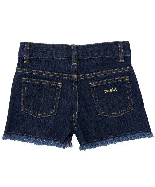 X-girl Stages(エックスガールステージス)の「STARS SHORT PANT (2T・3T)(その他パンツ・キッズ・インディゴブルー/マルチ・2T/3T)」の5枚目の写真