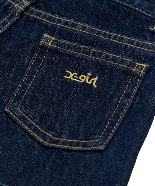 X-girl Stages(エックスガールステージス)の「STARS SHORT PANT (2T・3T)(その他パンツ・キッズ・インディゴブルー/マルチ・2T/3T)」の10枚目の写真