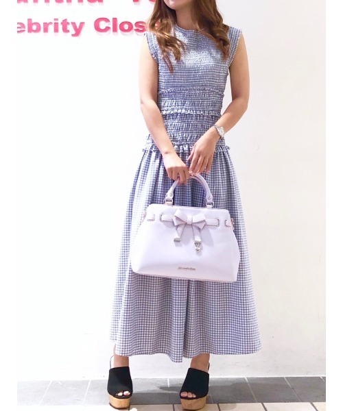 バッグ トートバッグフロントリボントートバッグ トートバッグ Samanthavega サマンサベガ のファッション