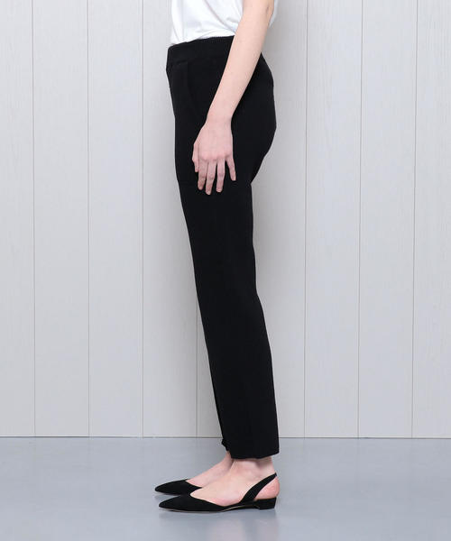 PHEENY（フィーニー）の「＜PHEENY＞BIG WAFFLE PANTS/パンツ（その他パンツ・レディース・ブラック/マスタード・1）」の4枚目の写真