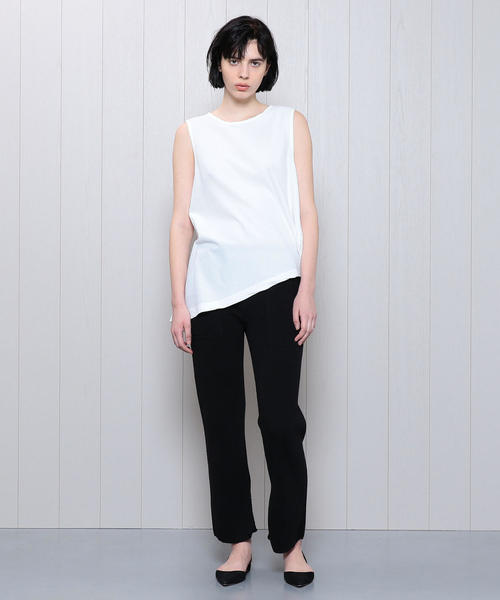 PHEENY（フィーニー）の「＜PHEENY＞BIG WAFFLE PANTS/パンツ（その他パンツ・レディース・ブラック/マスタード・1）」の10枚目の写真