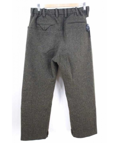スラックス sunsea 16aw british wool straight pants ブランド古着】16AW BRITISH WOOL STRAIGHT PANTS スラックスパンツ