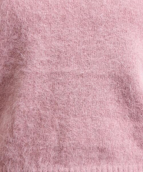 UNITED ARROWS（ユナイテッドアローズ）の「UWSC フォックス クルーネック ニット†（ニット/セーター・レディース・ナチュラル/ブラック/ライトピンク/その他1/レッド/その他9・フリー）」の20枚目の写真